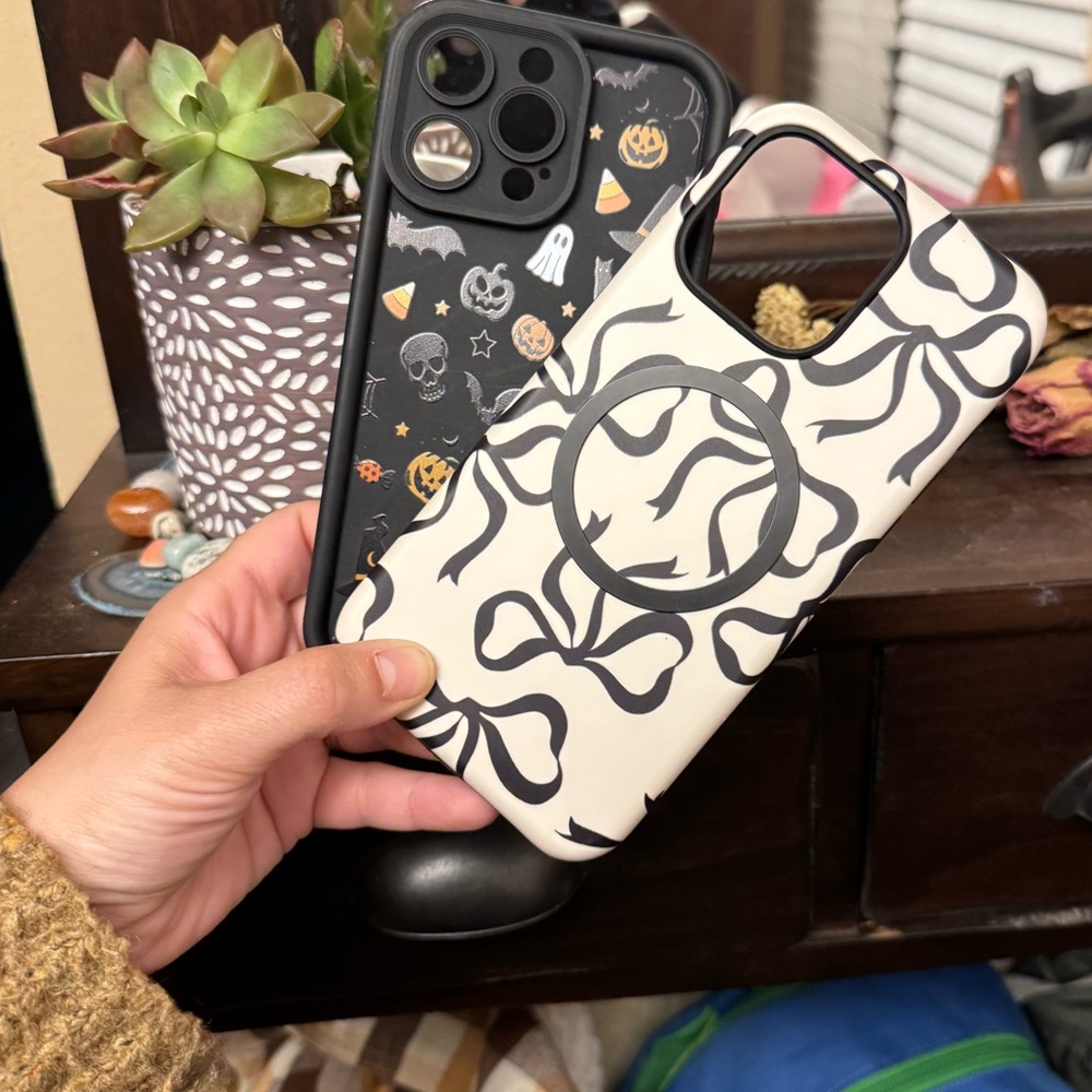 Stylish Black and White Phone Case